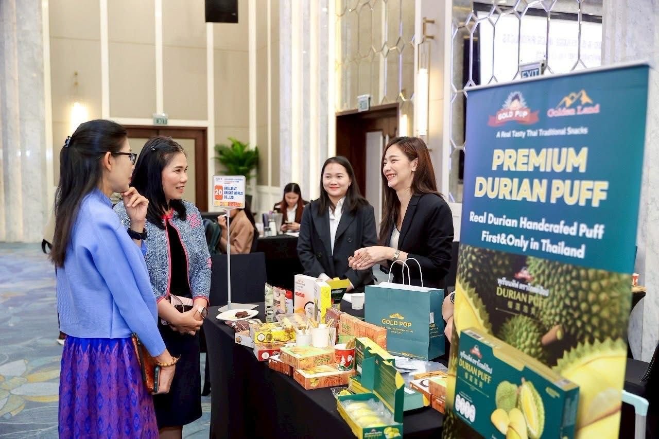Goldpop Brand นำทัพ “ทุเรียนพัฟ” ปักหมุดตลาดเวียดนาม ในงาน Thailand Expo และ Thai Connect 2025 ผู้นำเข้าตอบรับล้นหลาม